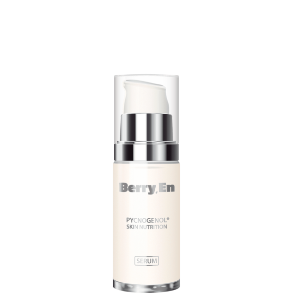 En 15 ml anti aging serum fra Berry En. Genopbygger din ansigtshud indefra, minimerer de fine linjer, rynker og slap hud.